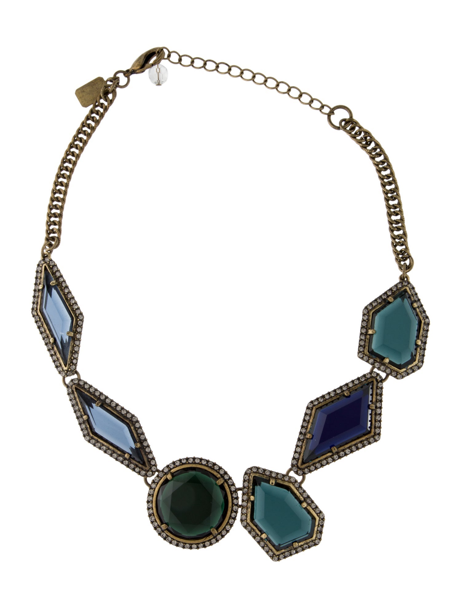 Badgley Mischka Crystal Collar Necklace